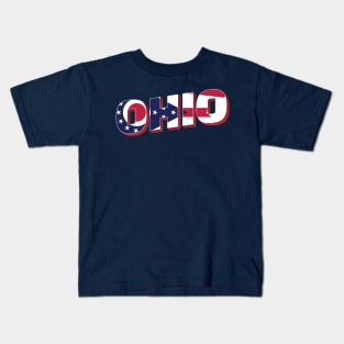 Ohio Vintage style retro souvenir Kids T-Shirt